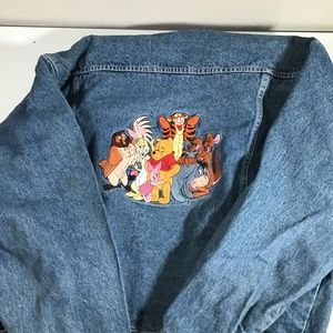 Pooh bear jean jacket (don’t know size)